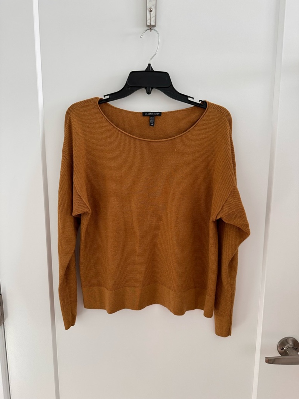 Eileen Fisher Women's Crewneck Sweater - Rust